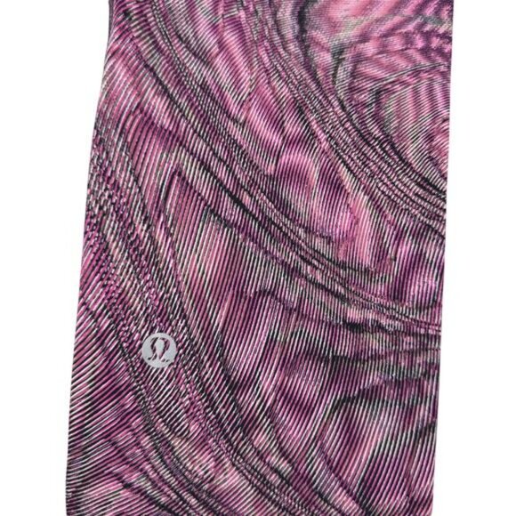 LULULEMON Swift Speed High-Rise Tight 28" Size 4 Dimensional Sonic Pink Multi - Picture 7 of 8